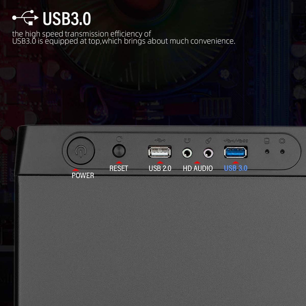 Mini ITX Computer Case U385