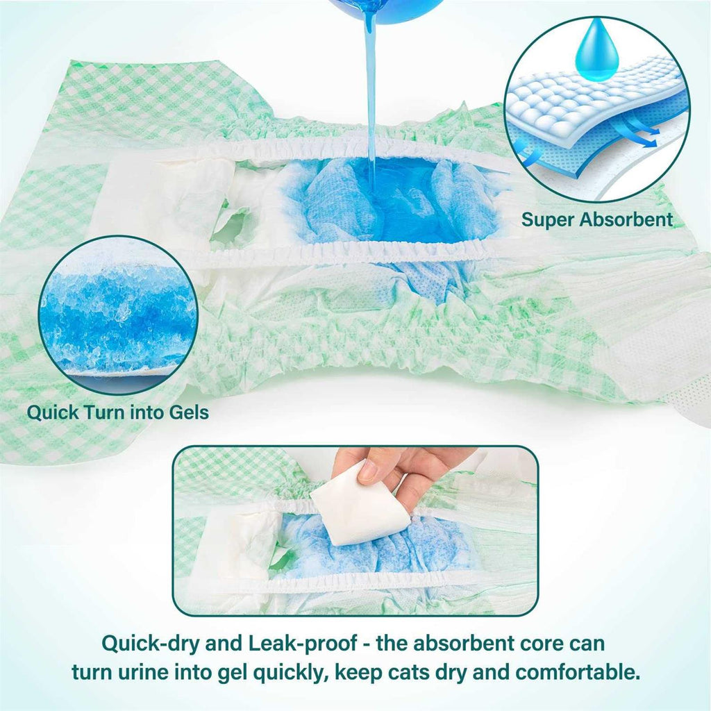 Soft Disposable Cat Diapers Z5811