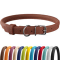 Rolled Leather Dog Collar N34153