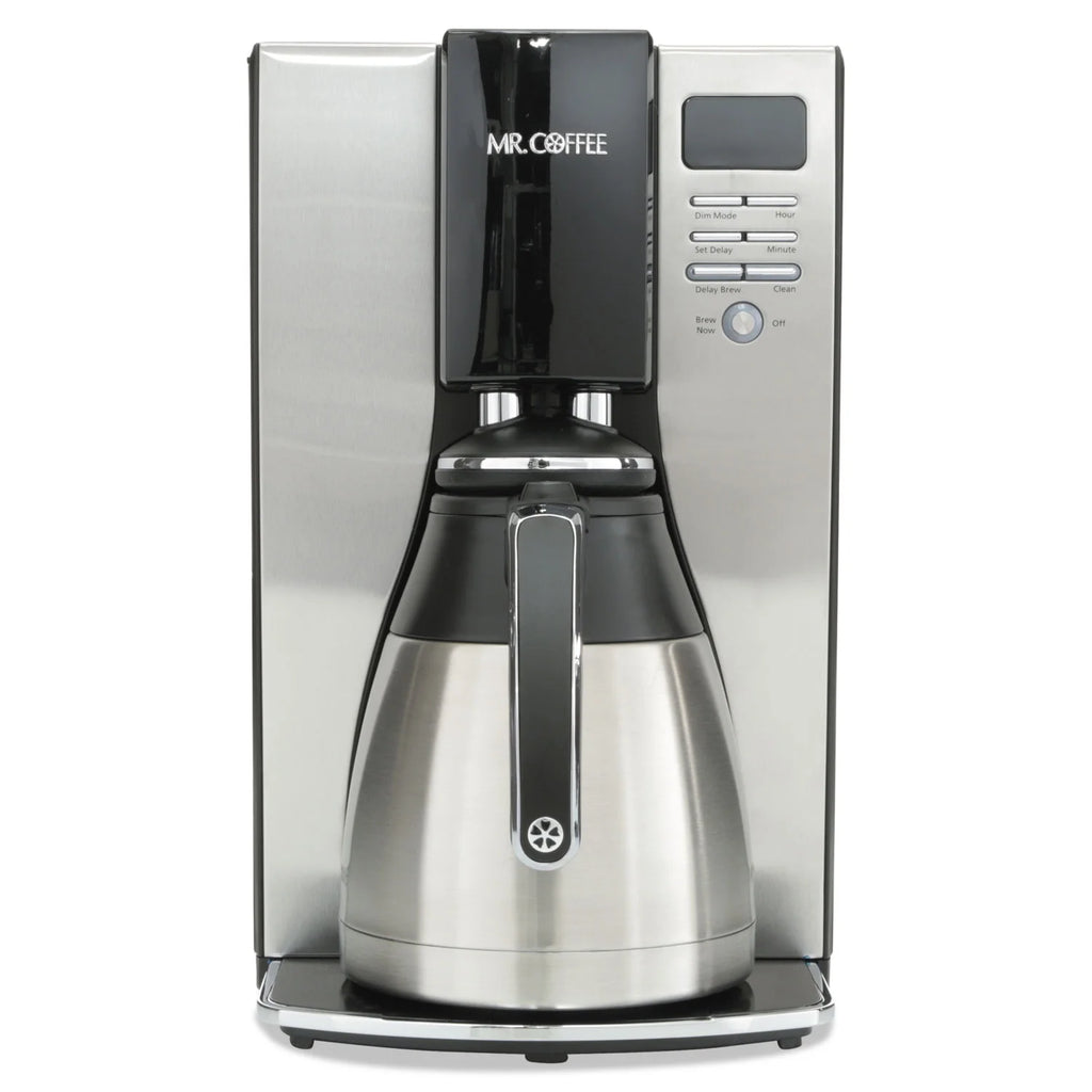 Stainless Steel 10 Cup Programmable Coffee Maker J518