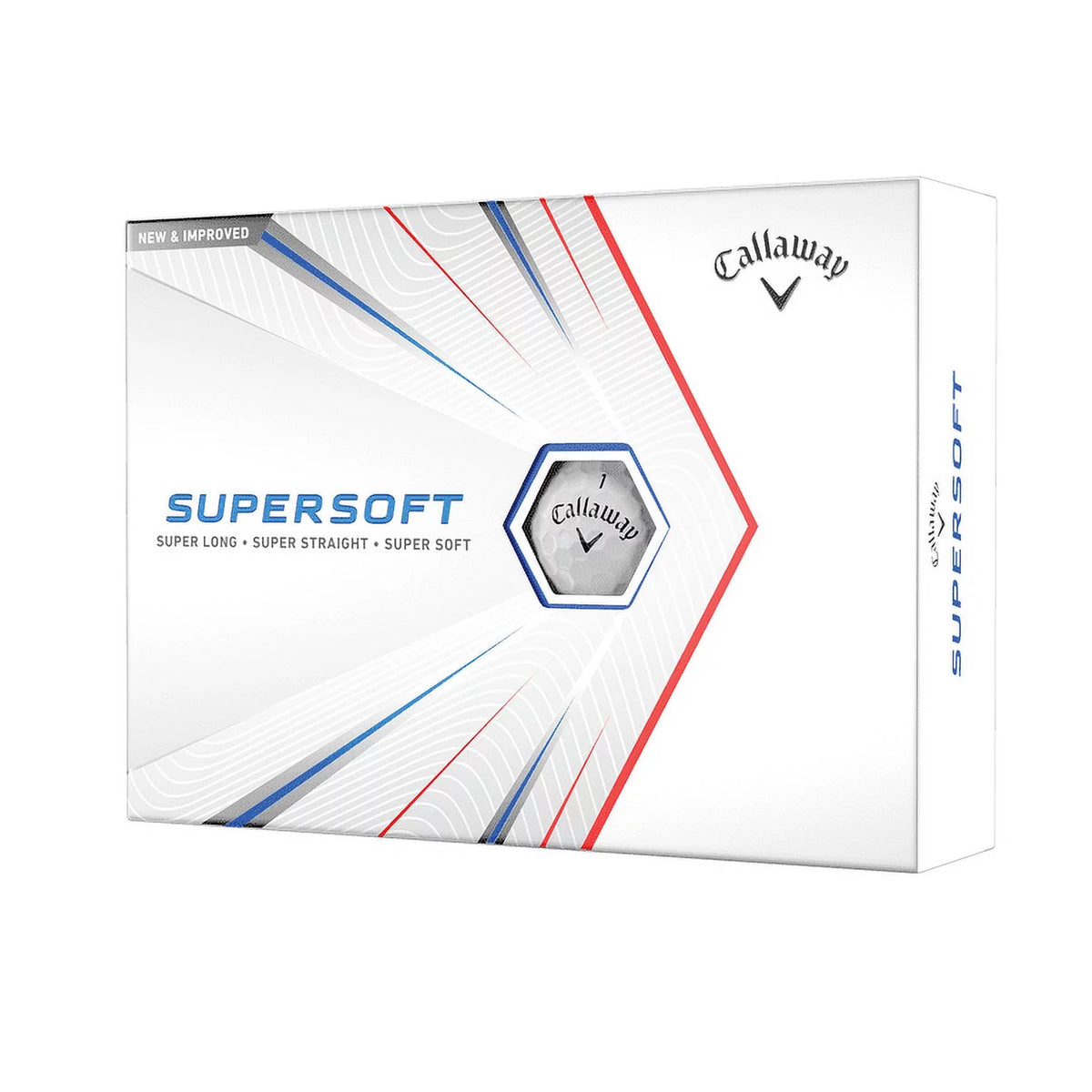 White 12 Pack Golf Balls X77329