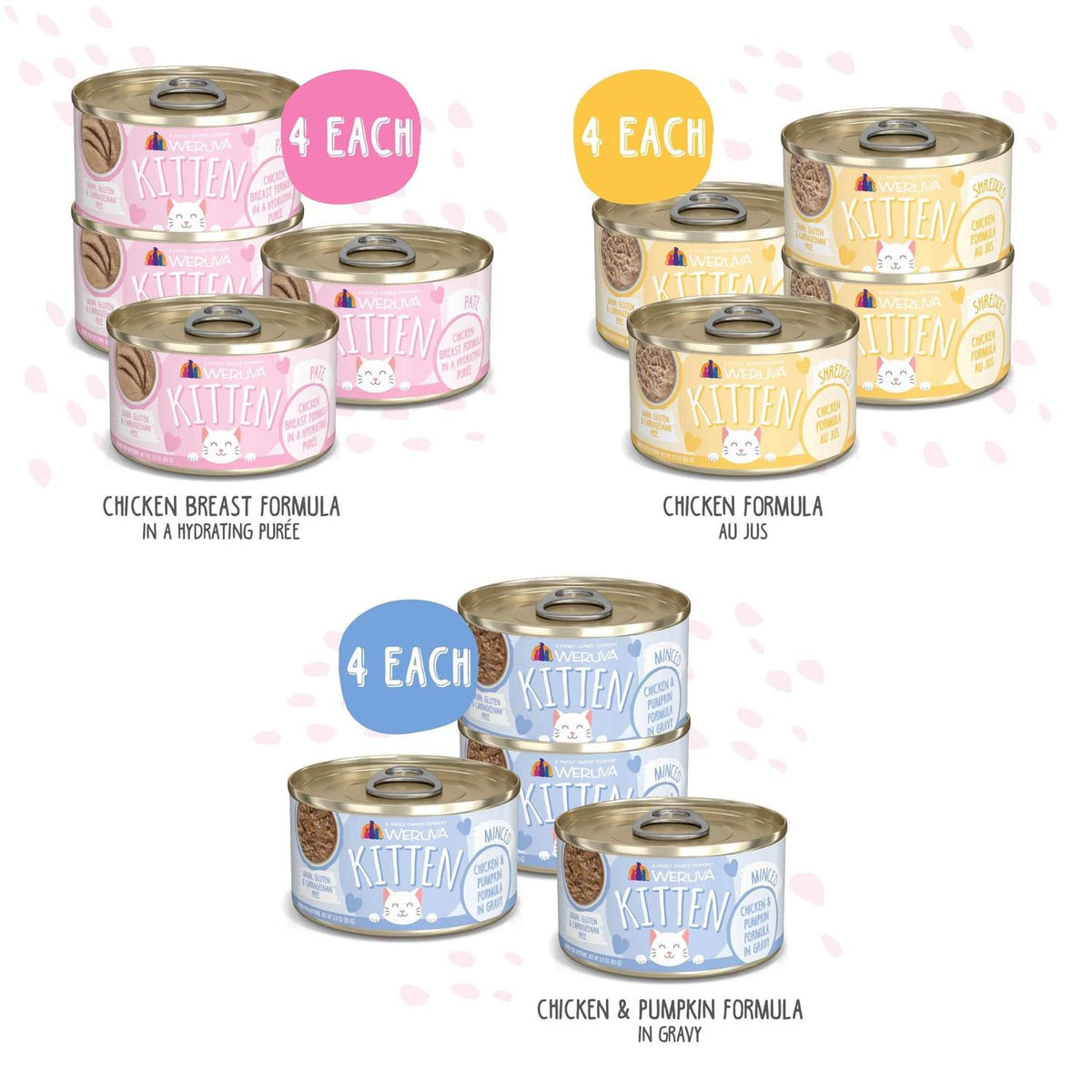 Kitten Cat Food Variety Pack Z7457