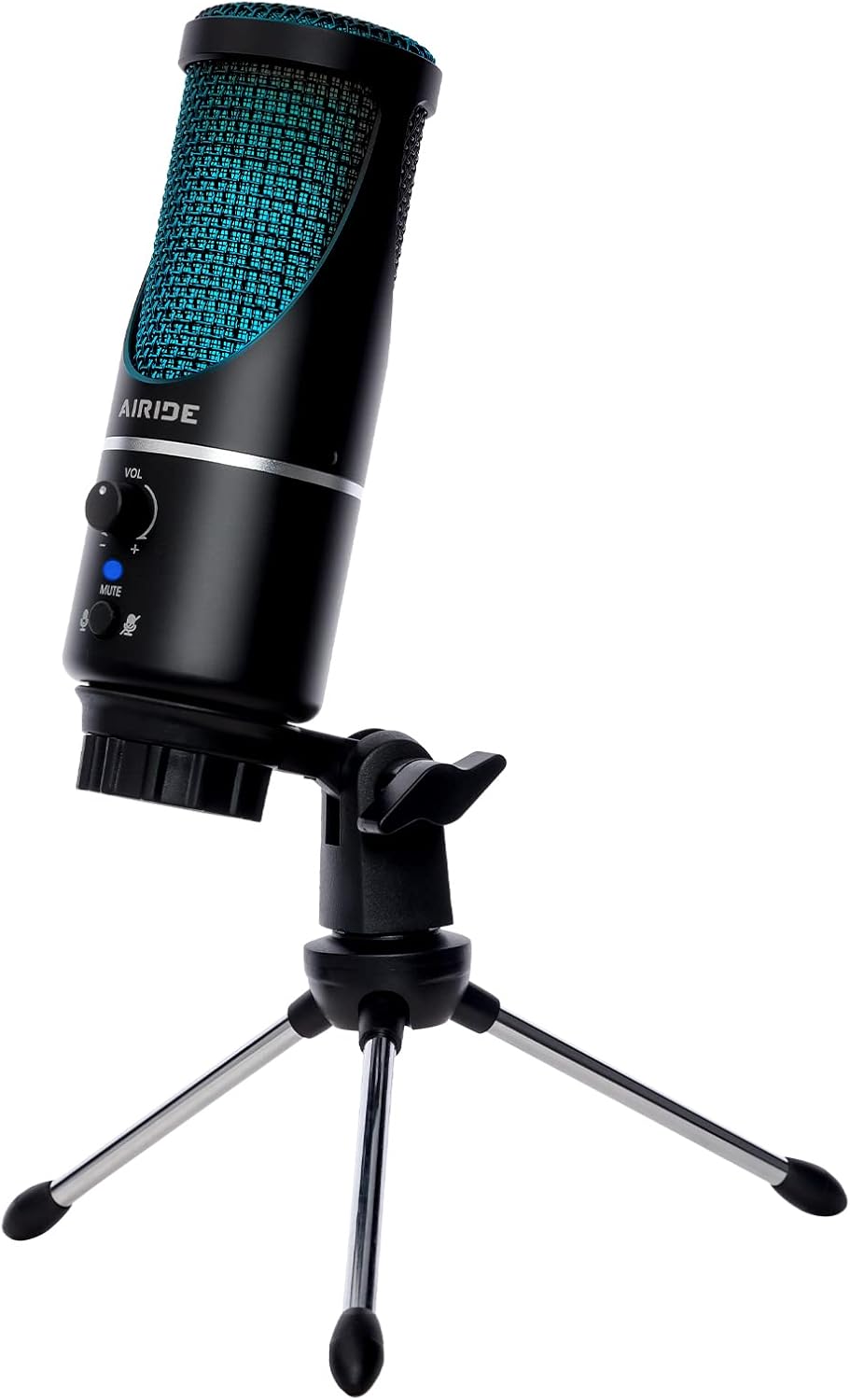 USB Condenser Microphone with Tripod Stand U36658