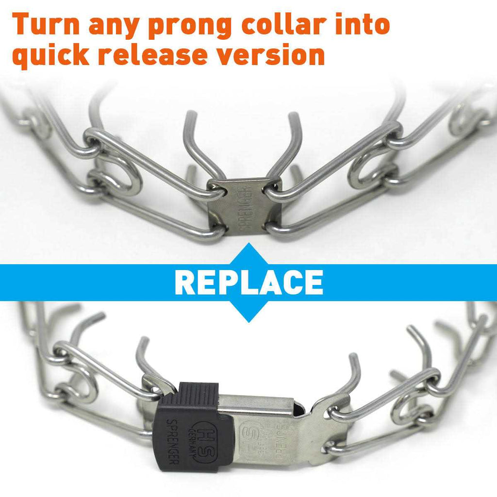 Stainless Steel Quick Release Buckle for Dog Collar A217