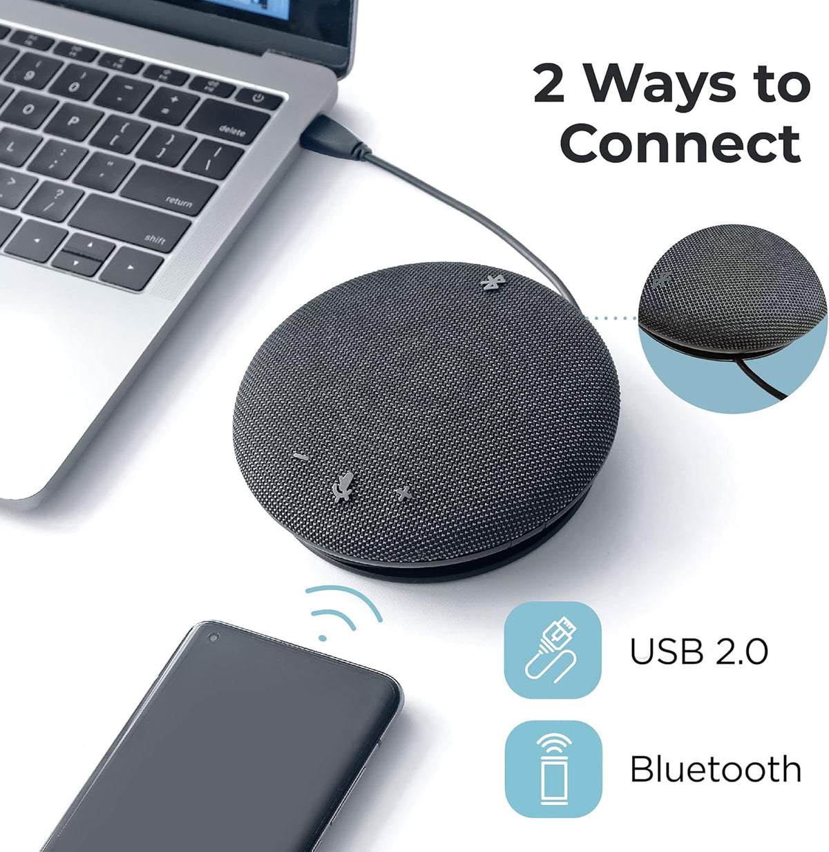 Bluetooth Conference Speaker with Microphone Y541668