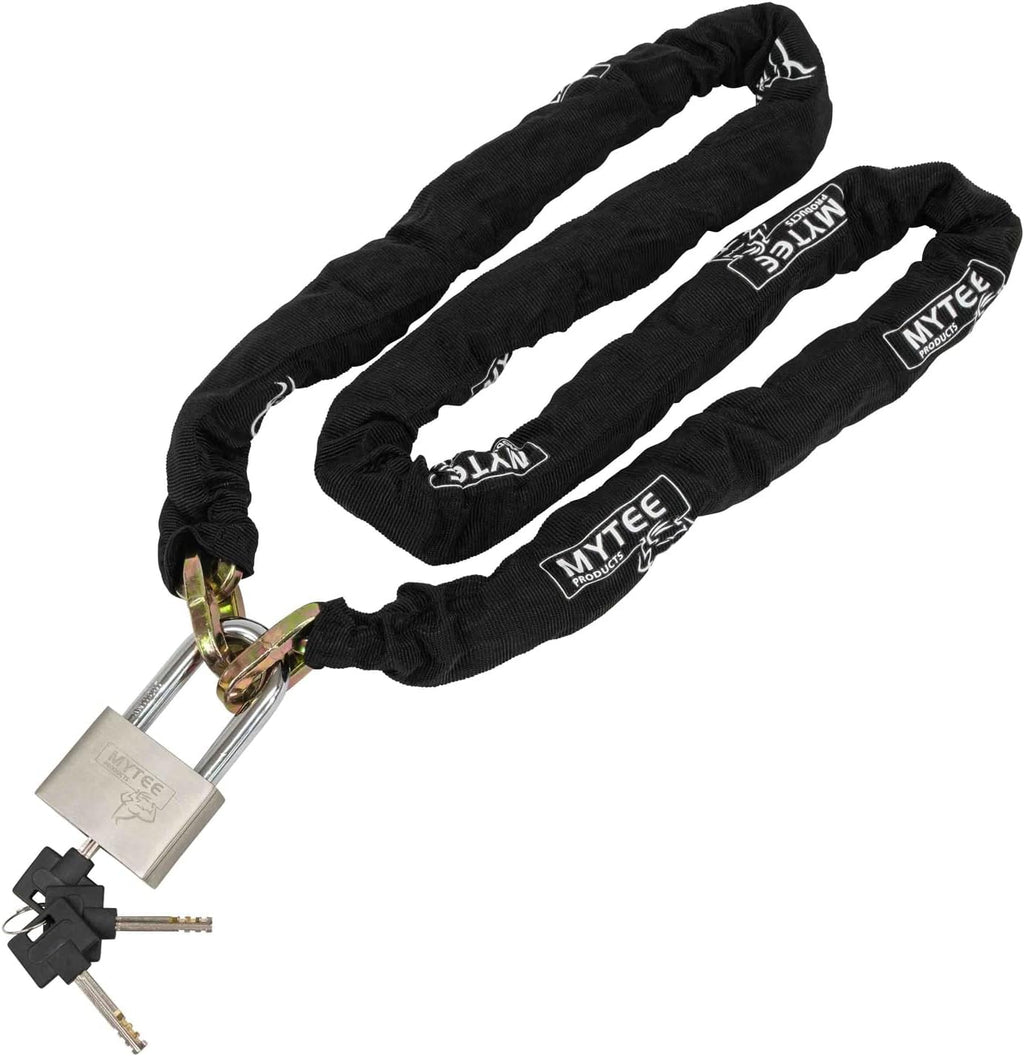 Anti Cut Security Chain and Lock Kit 6 Foot x 3/8 Inch Hardened Chain S5543