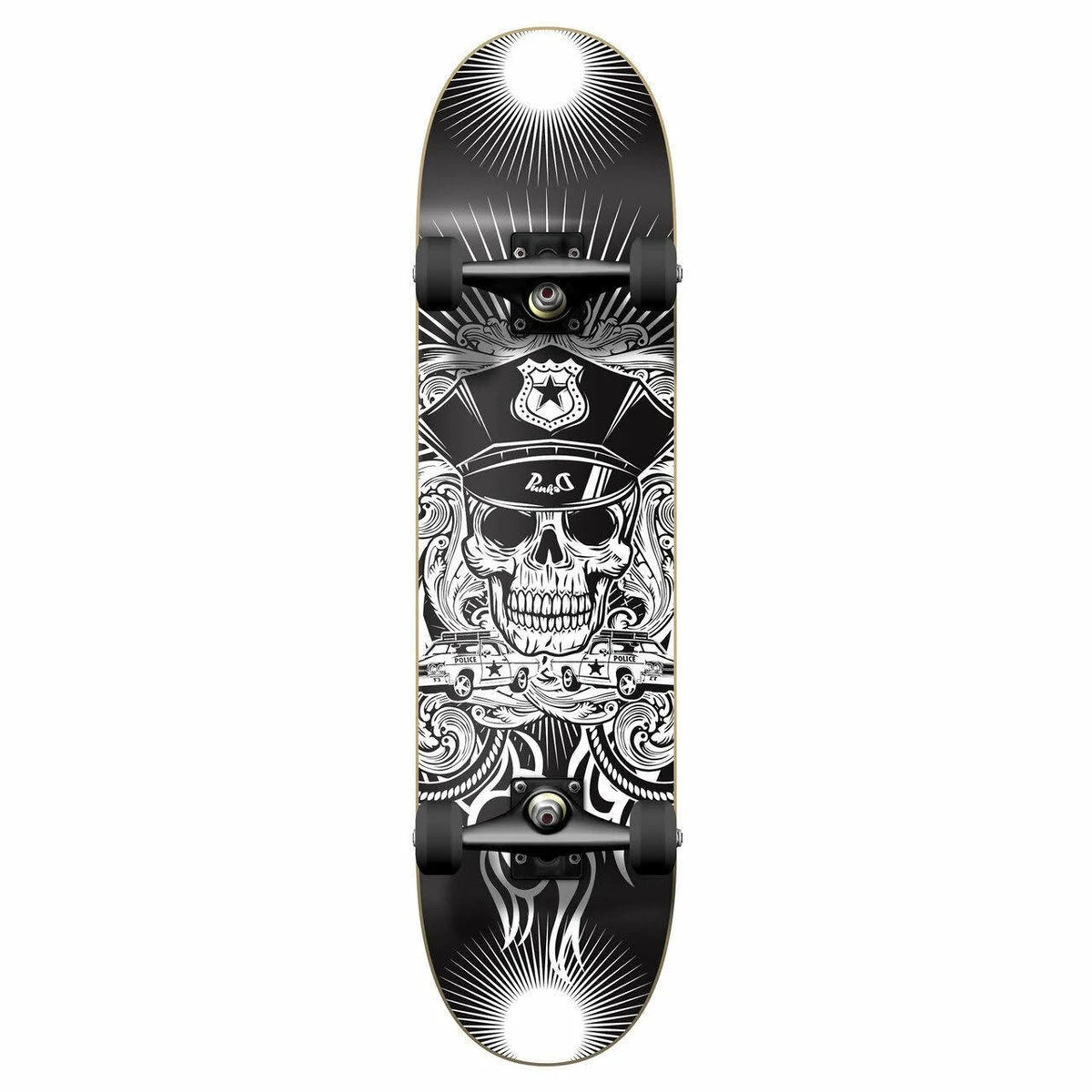 Graphic Skull Complete Skateboard J400082