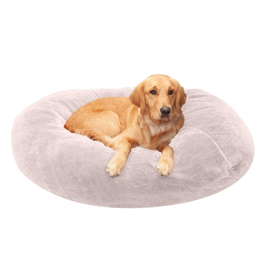 Round Plush Ball Dog Bed U716808