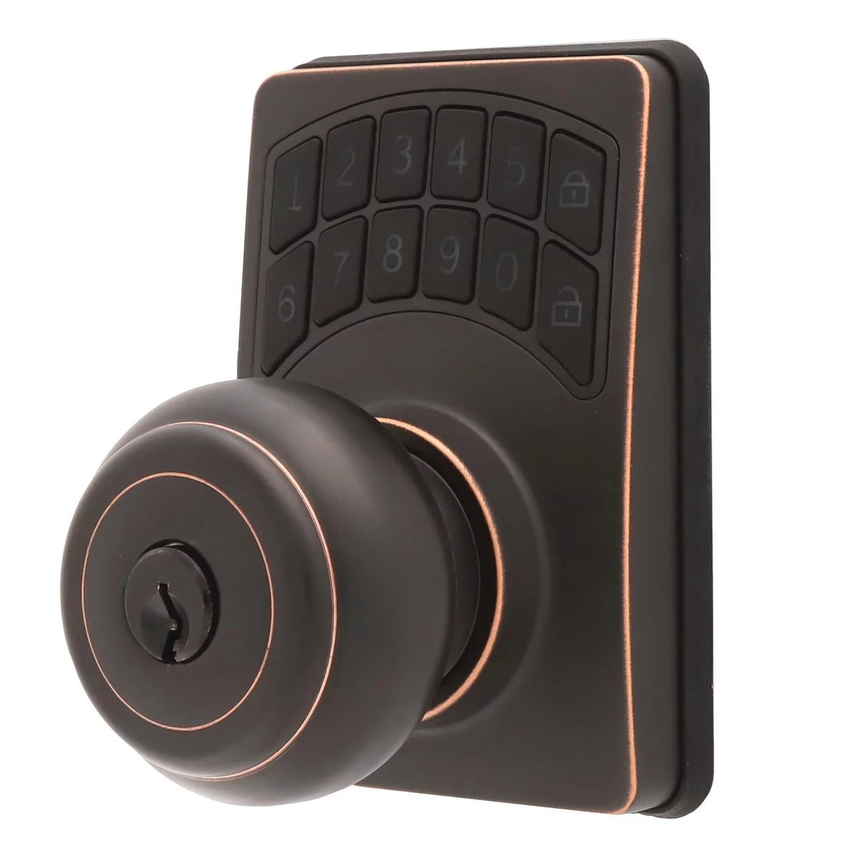 Digital Ball Knob Satin Nickel M580