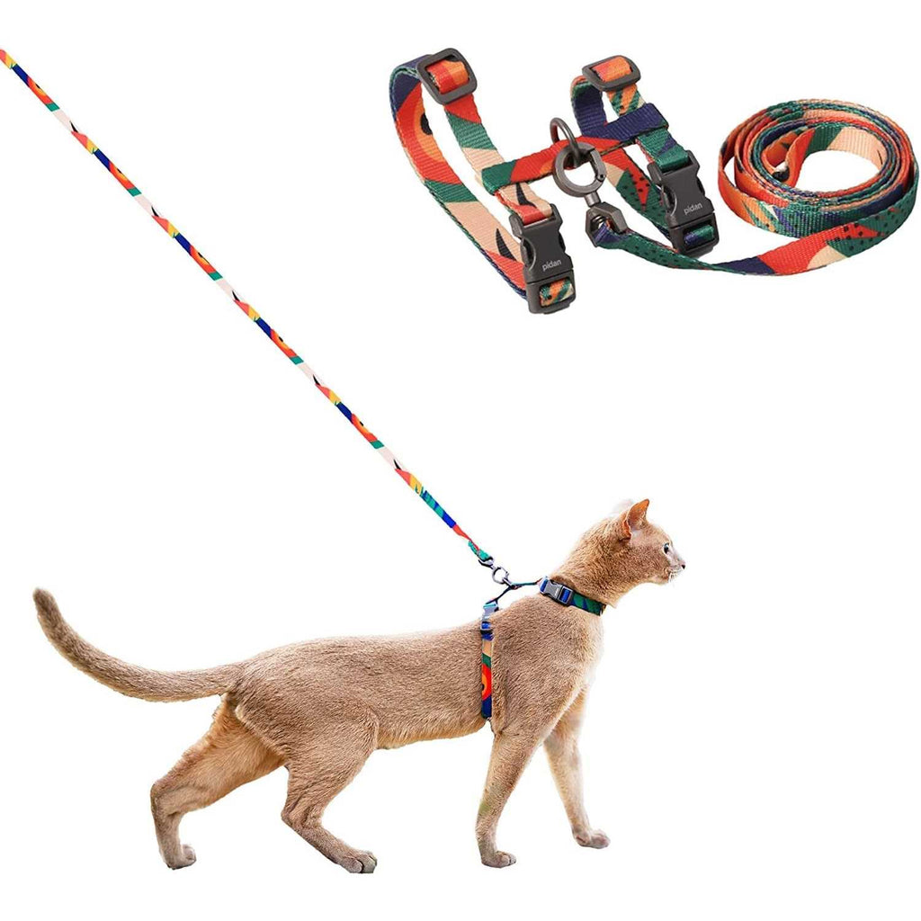 Cat Harness and Leash Set Adjustable I741578