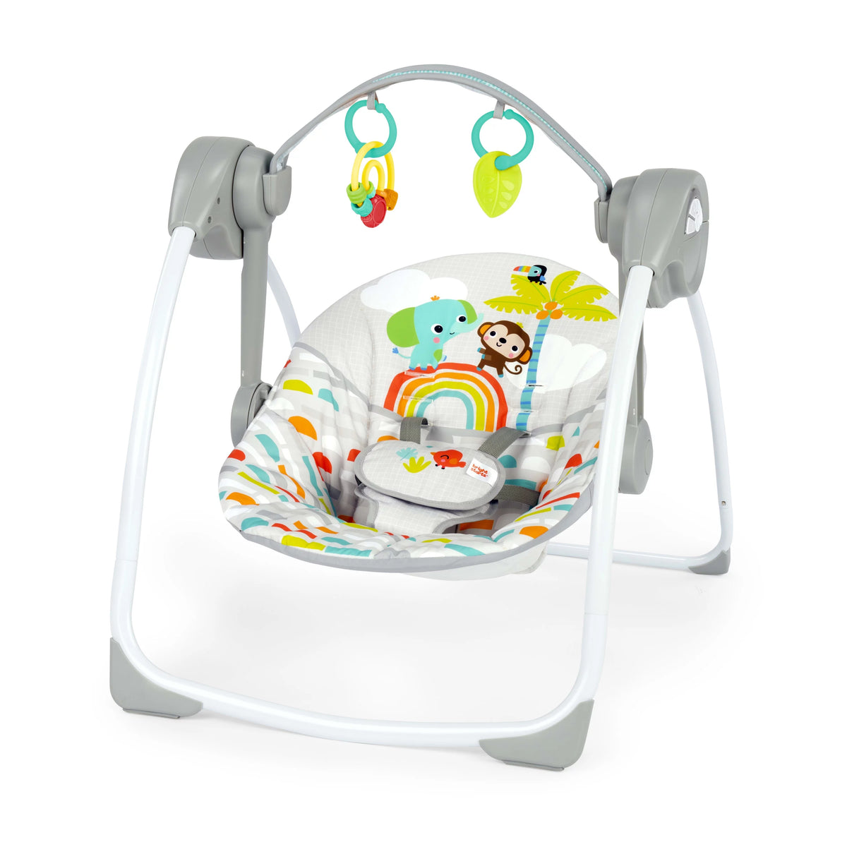 Portable Compact Baby Swing with Toys A8128