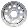 15x6 Modular 6 Bolt Hole Silver Trailer Wheel Rim I219083