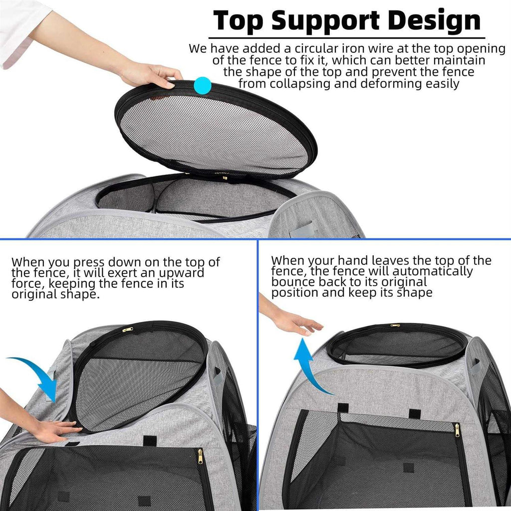Portable Foldable Cat Playpen F5271