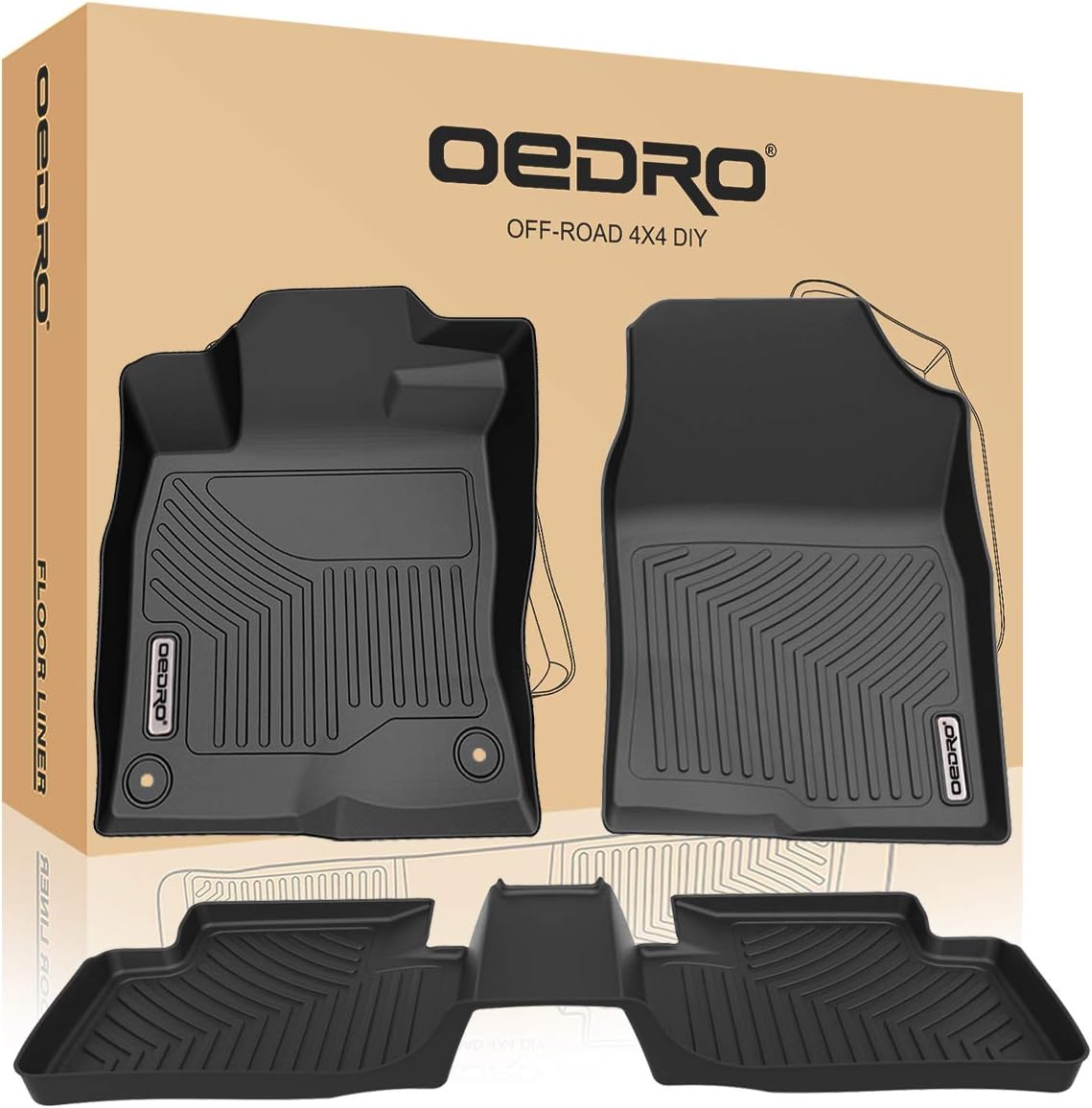 Black TPE Cargo Trunk Liner L129