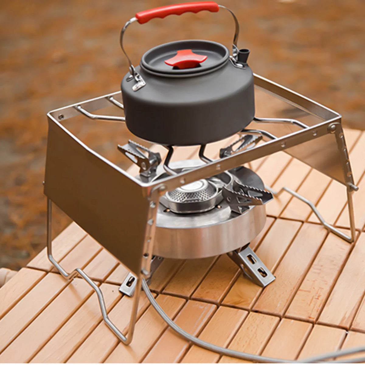 Folding Portable Charcoal BBQ Grill Stainless Steel Tabletop X6467