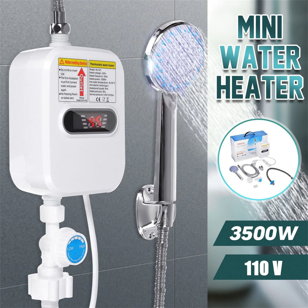 3500W 110V Tankless Electric Water Heater T91167