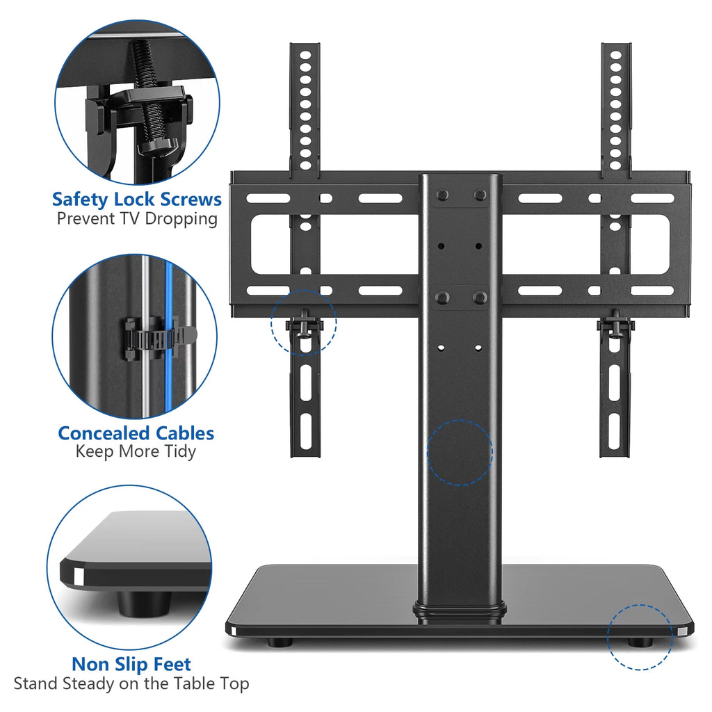 Black Swivel TV Stand U330912