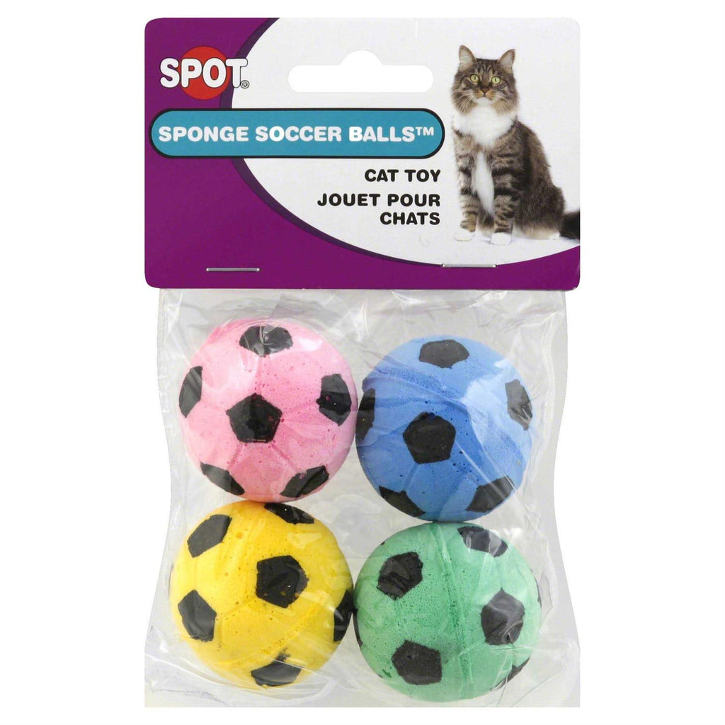 Sponge Soccer Balls Cat Toy M88534