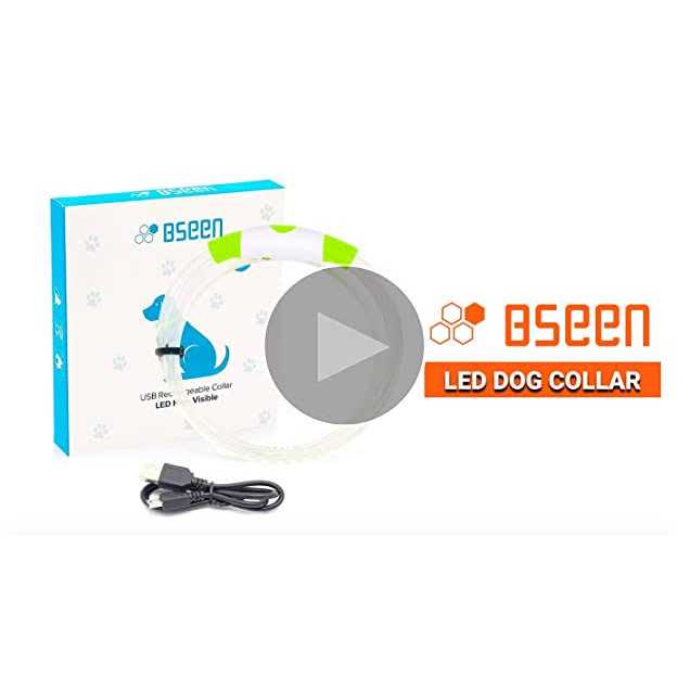 Light Rechargeable LED Dog Collar O326976