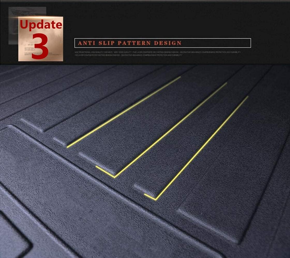 Black TPO Cargo Trunk Tray Floor Mats Protector L2260