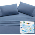 Full Size Sateen 4 Piece Sheet Set H8713