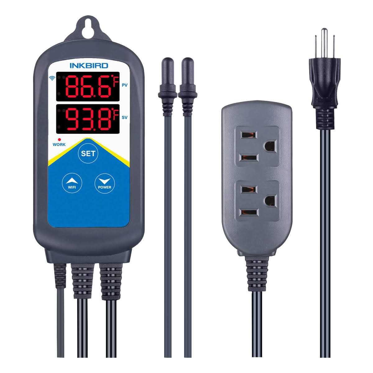 Wi-Fi Aquarium Thermostat Heater Temperature Controller L22508