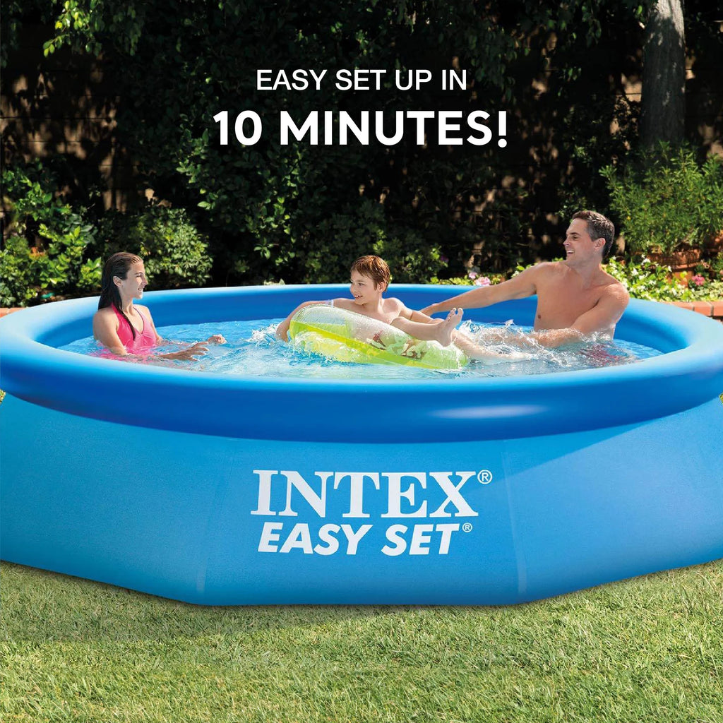 10 Ft x 30 In Inflatable Round Swimming Pool H1988