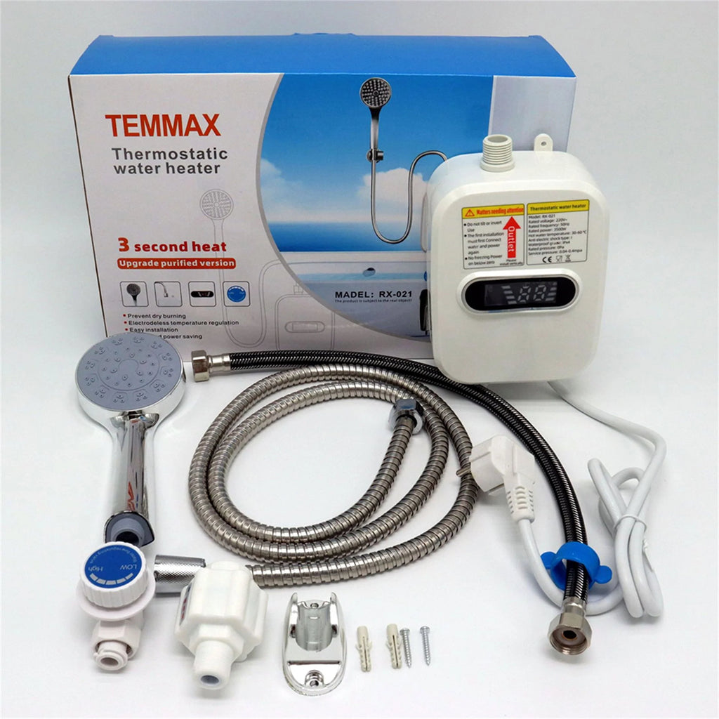 3500W 110V Tankless Electric Water Heater T91167