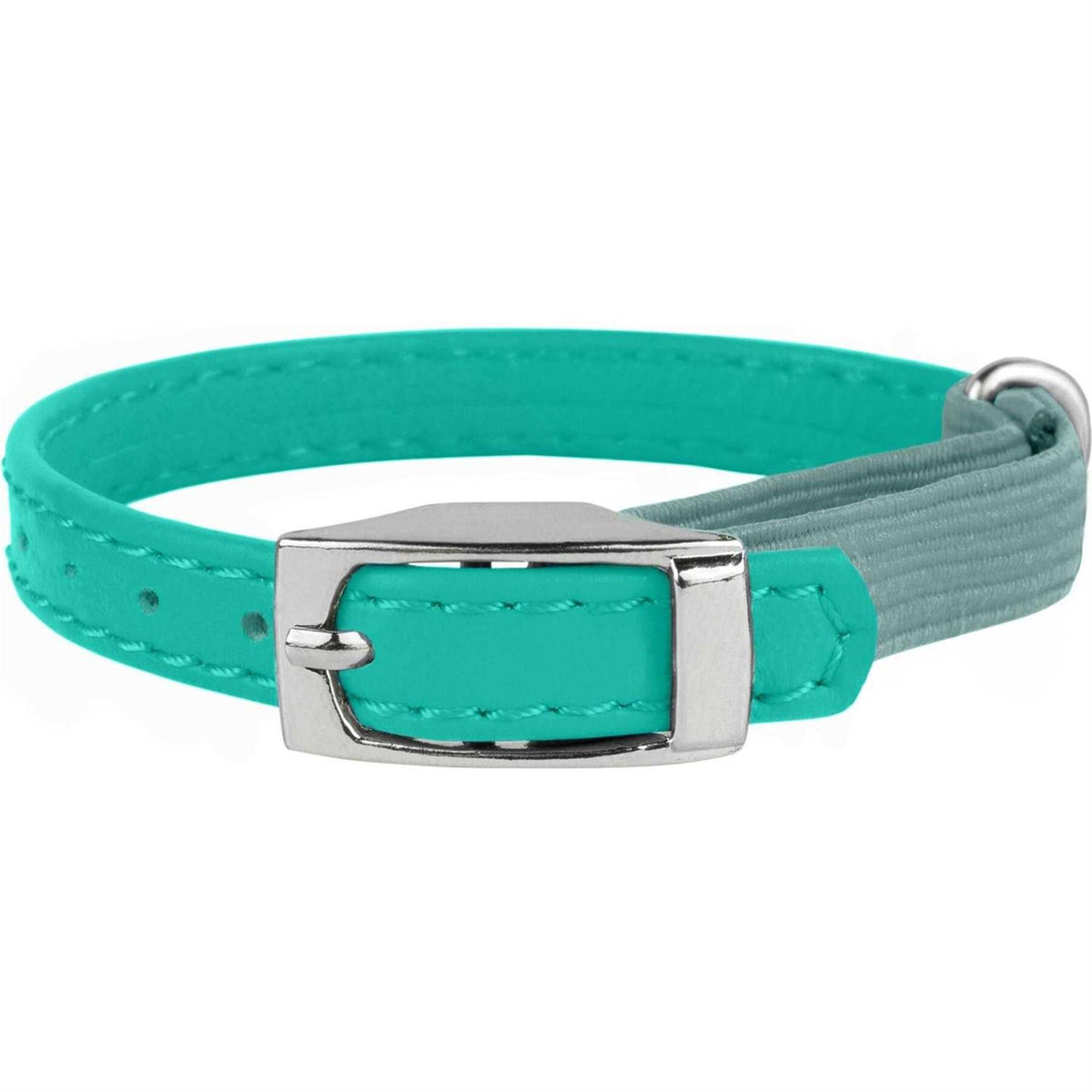 Leather Cat Collar with Bell N8598