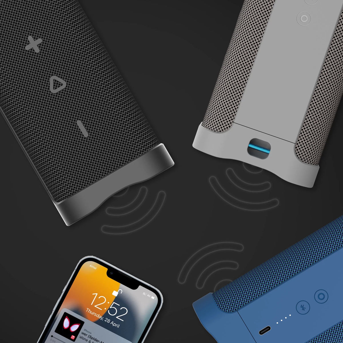 Black Wireless Speaker J210