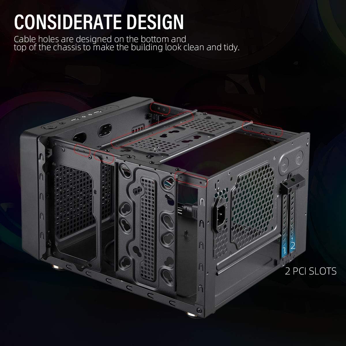 Mini ITX Computer Case U385