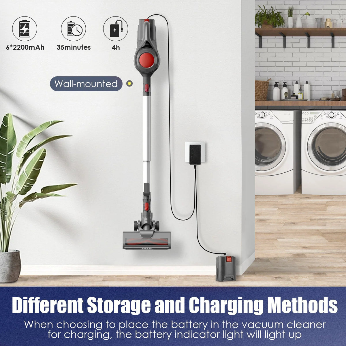 Cordless Stick Vacuum 20kPa U987354