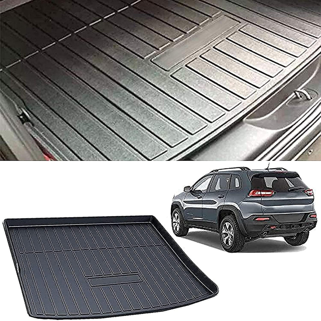 Cargo Mat Cargo Tray Cargo Liner Trunk Cover Floor Mat for Jeep Cherokee 2014-2018 T319