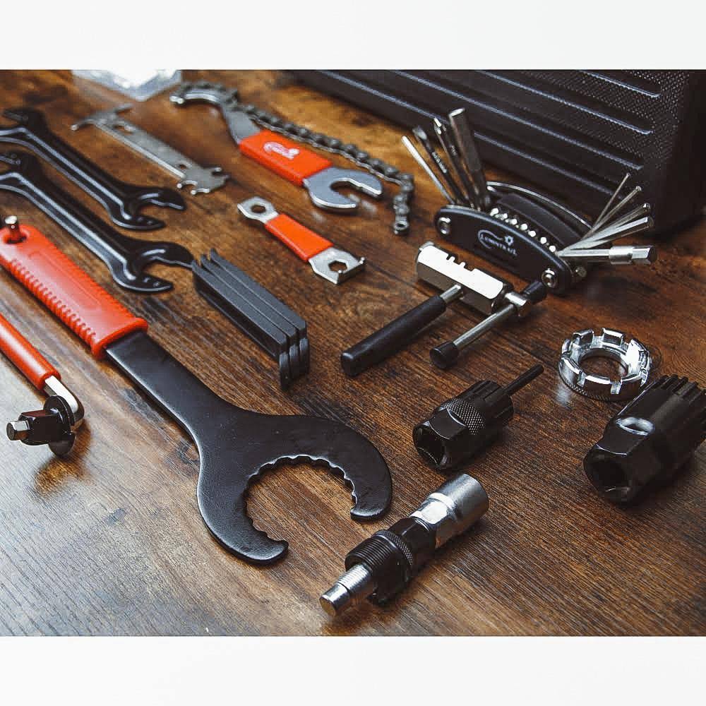 38 Piece Bike Tool Kit with Storage Case M1845
