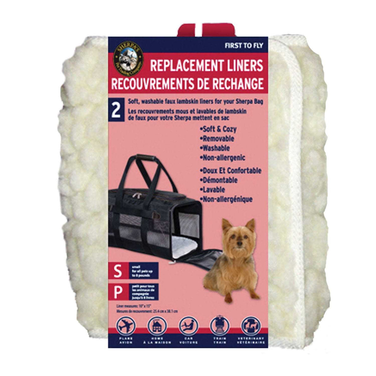 Sherpa Replacement Liners for Pet Carriers F98681