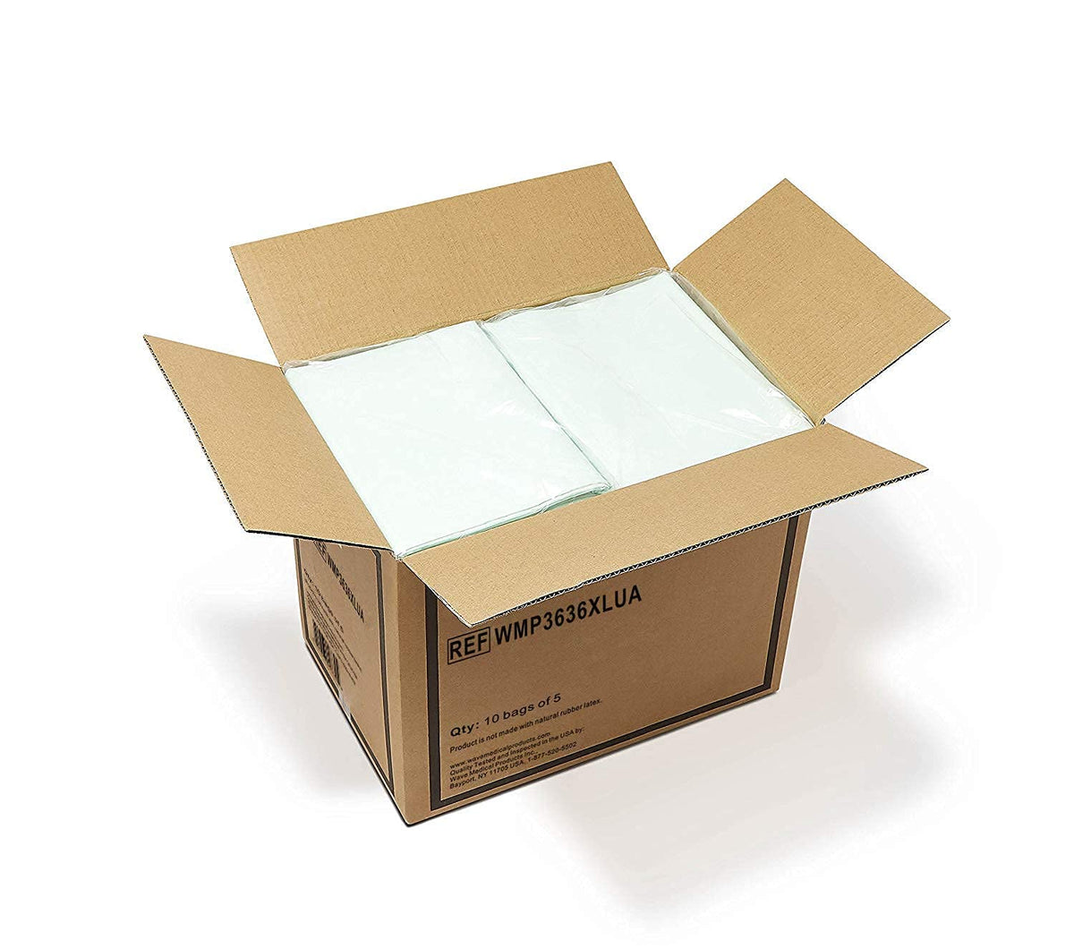 Heavy Absorbency Disposable Bed Pads, 36 x 36 Quilted, 50 Per Case S5739