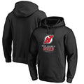Men's Black Fitted Pullover Hoodie A49111