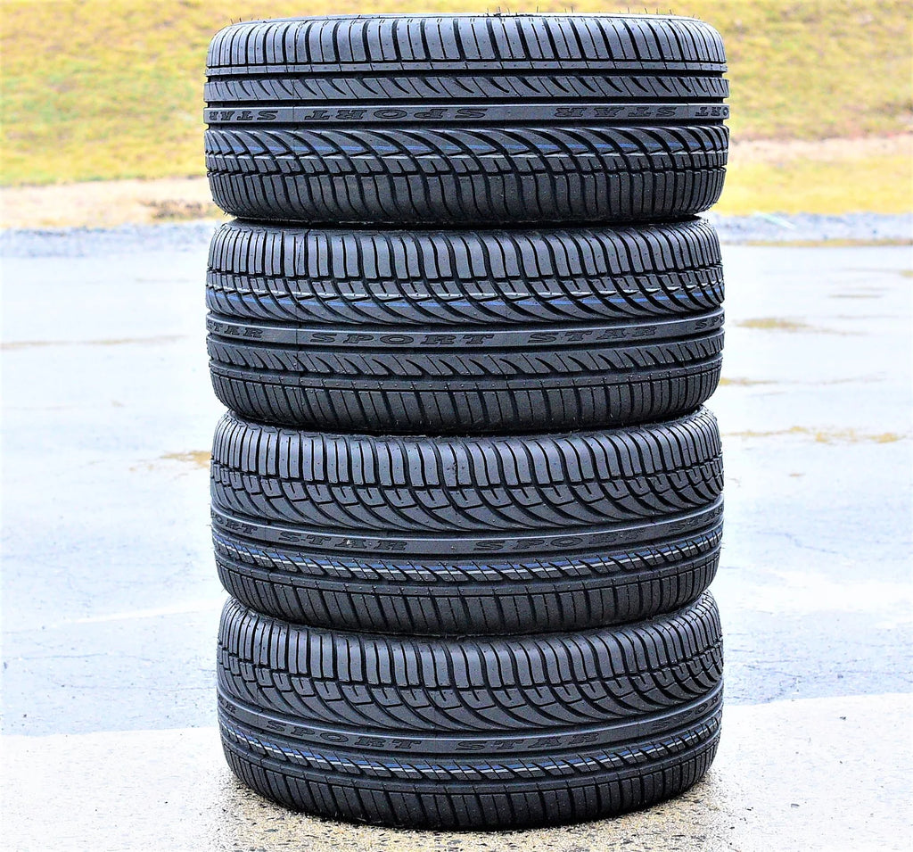 Set of 4 235/55R17 High Performance Tires A529233