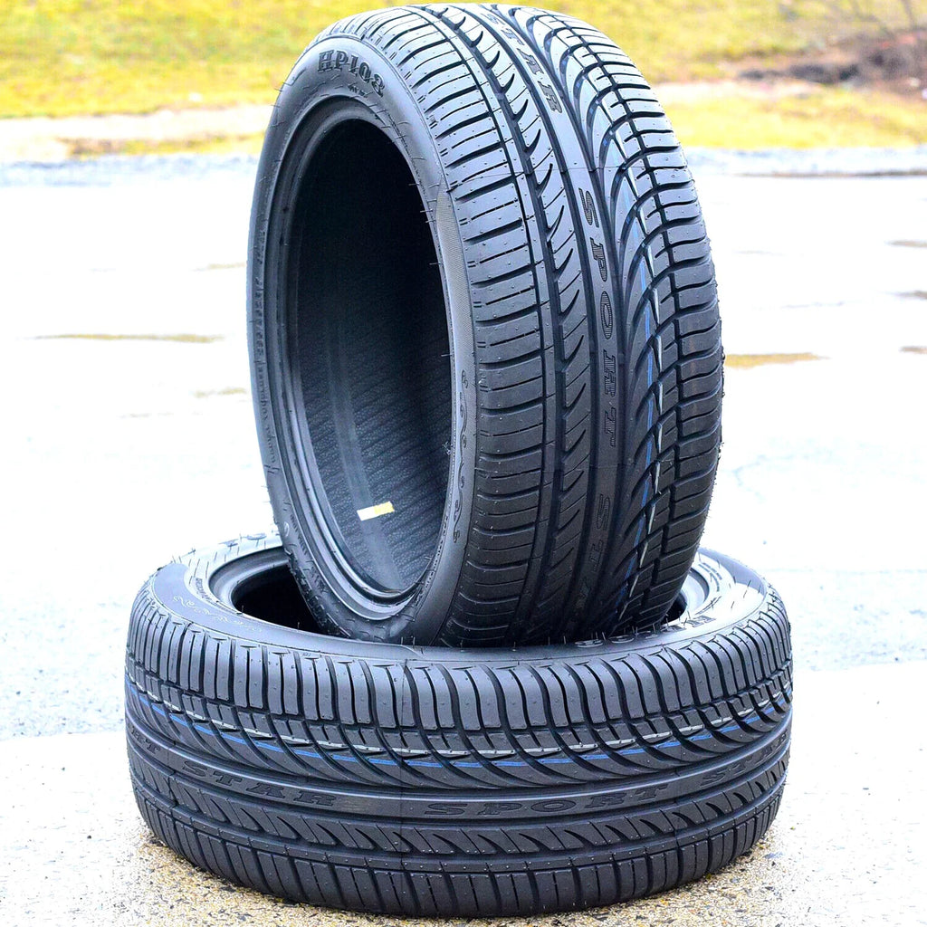 Set of 4 235/55R17 High Performance Tires A529233