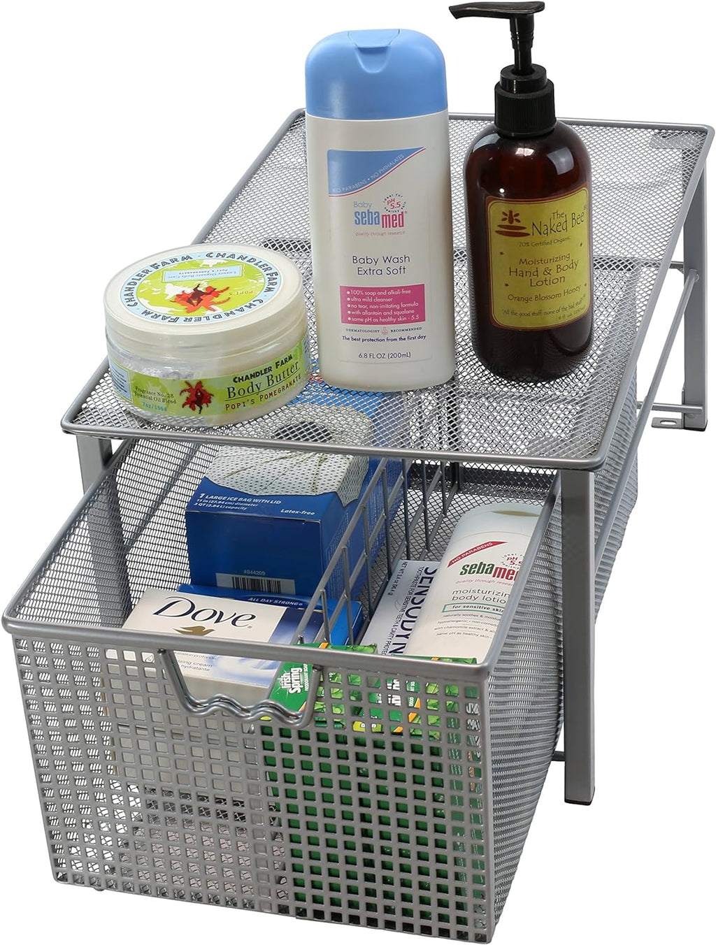 Mesh Cabinet Basket Organizer O25574