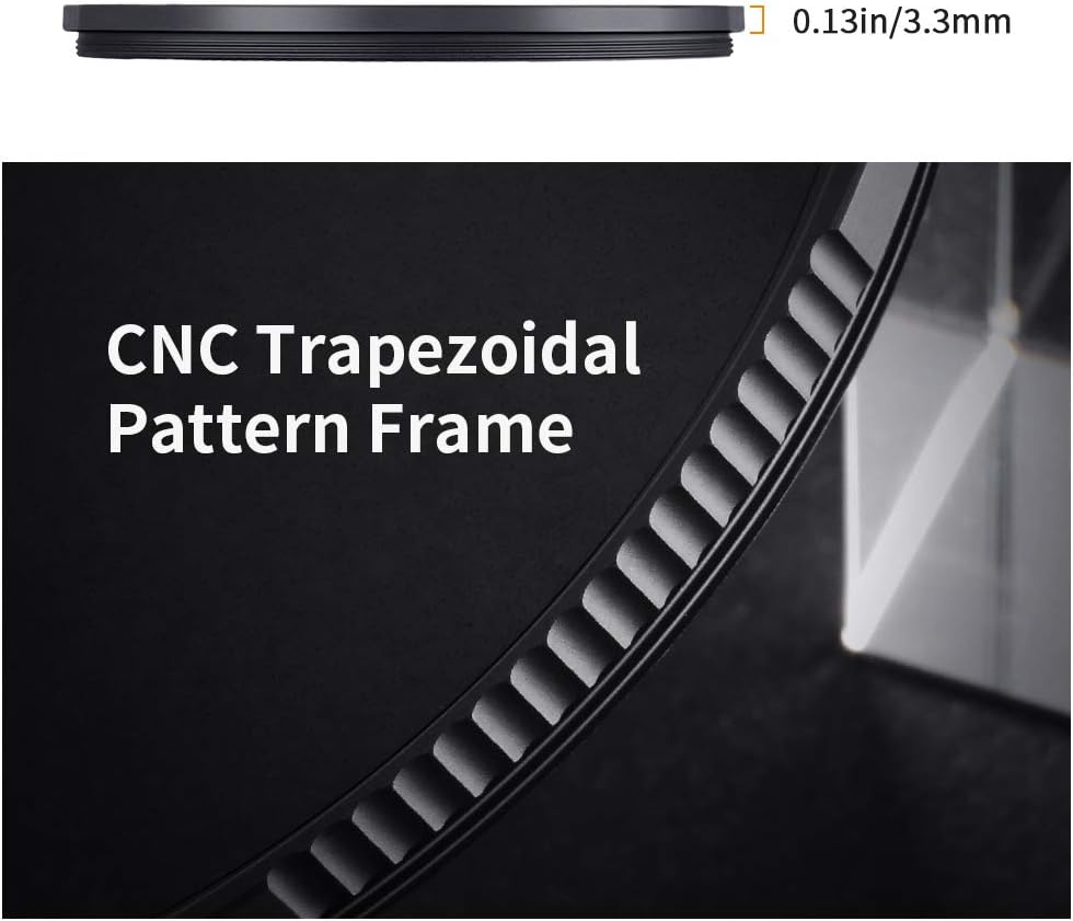 67mm Black Diffusion 1/4 Filter with Multi-Layer Coatings for Camera Lens R1700