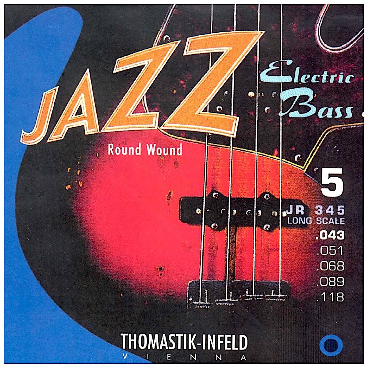 Nickel Round Wound 5-String Electric Bass Strings A5349