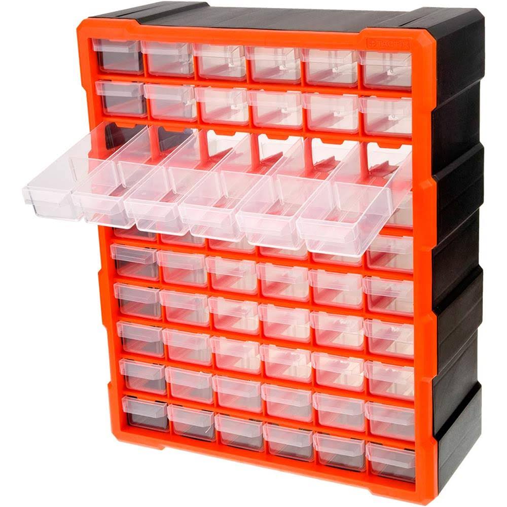 60 Drawer Cabinet Black Orange V866