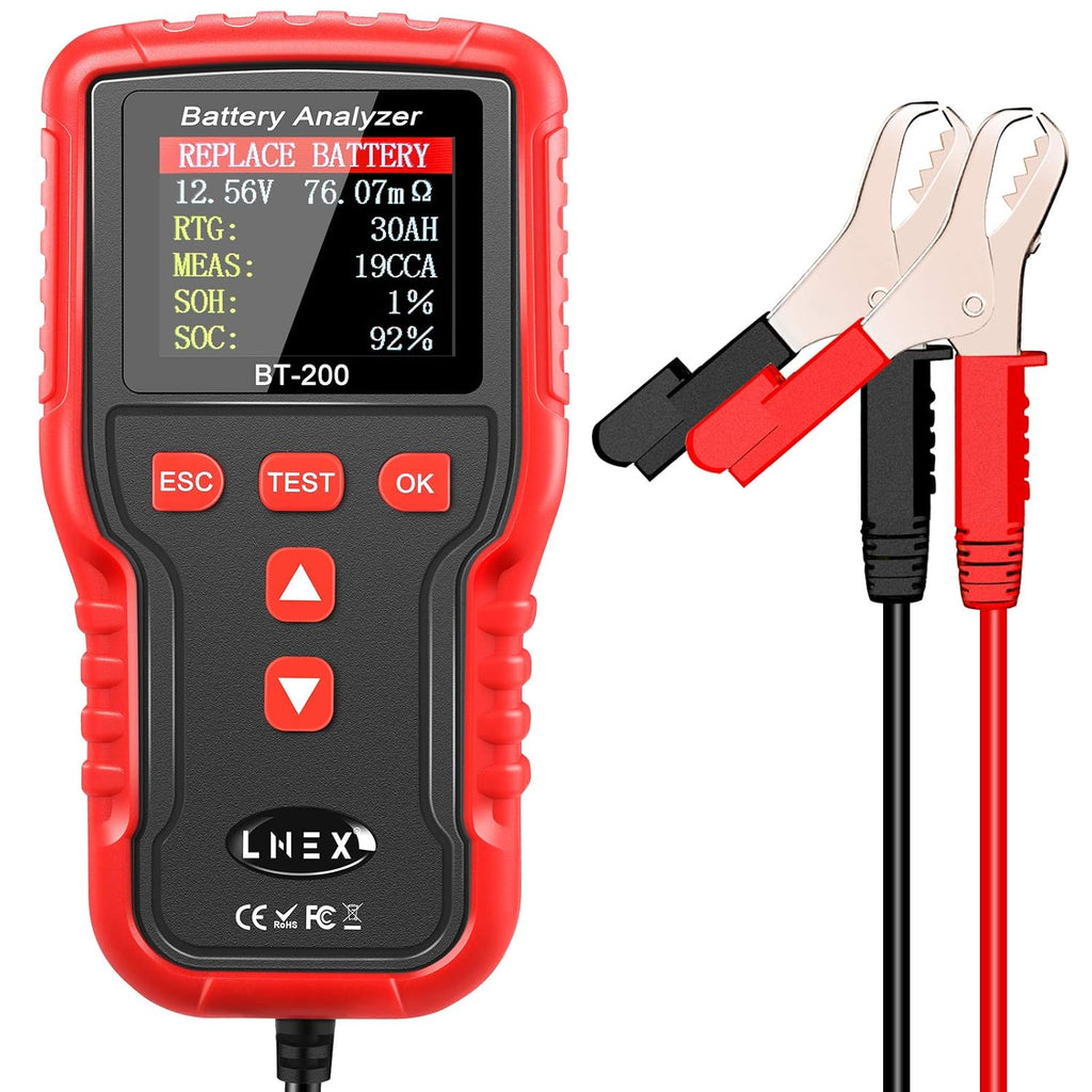 12V 24Volt Automotive Battery Load Tester with 2.4 Color Screen B241989