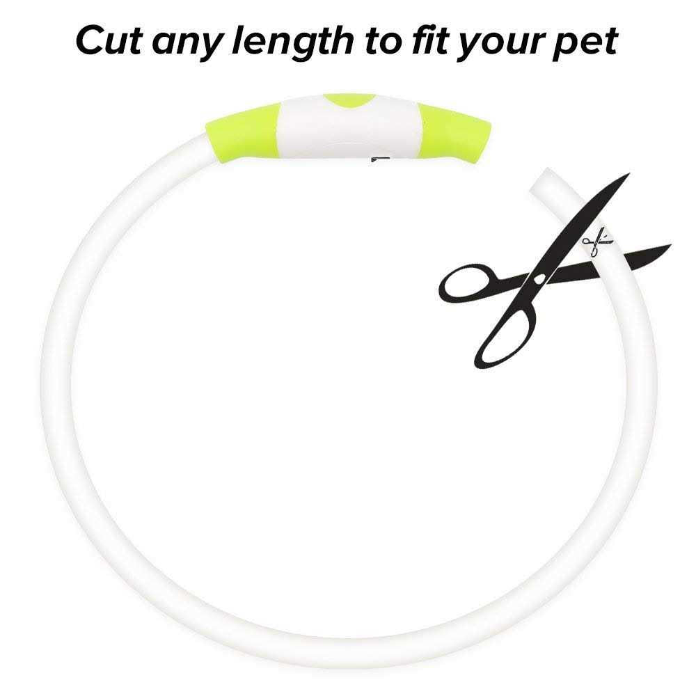 Light Rechargeable LED Dog Collar O326976
