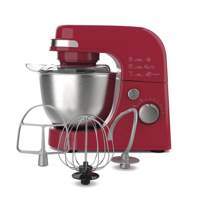4 Quart 7-Speed Red Stand Mixer K351650