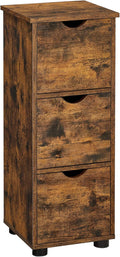 Rustic Brown 3 Drawer Storage Cabinet Y368753