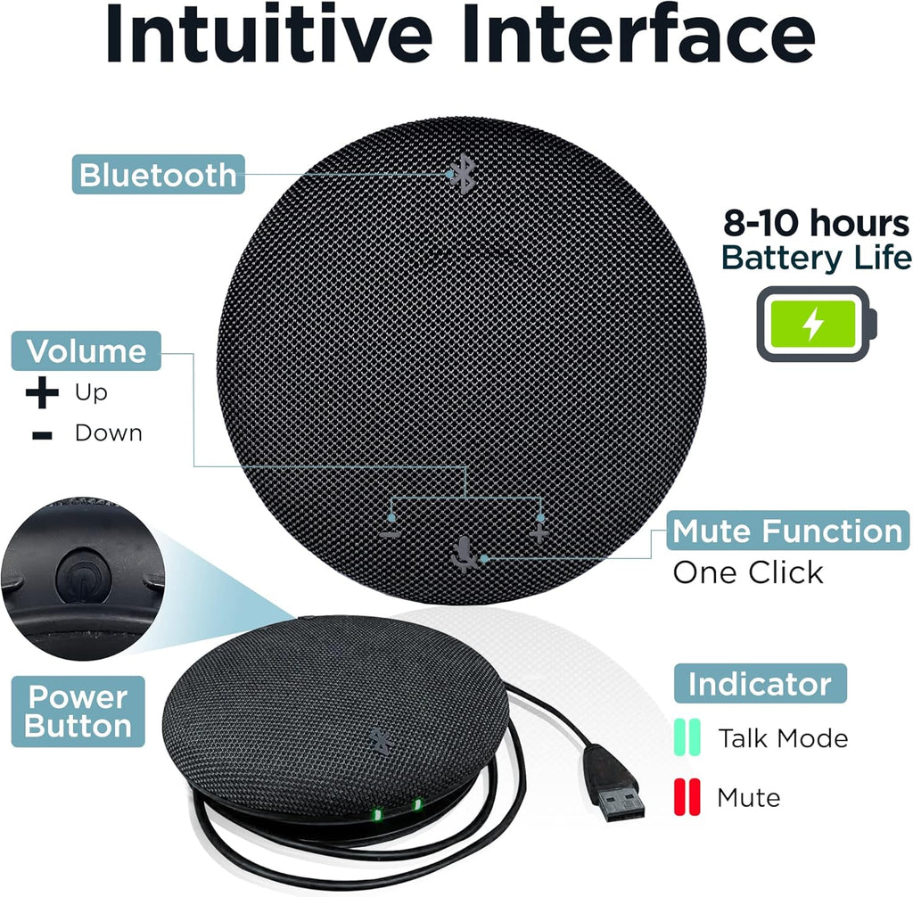 Bluetooth Conference Speaker with Microphone Y541668