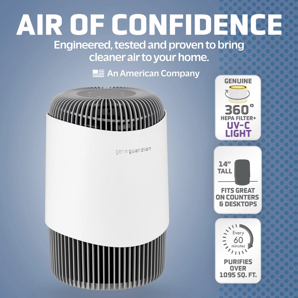 Air Purifier with HEPA Filter, UV-C, 1095 Sq. ft. Y885