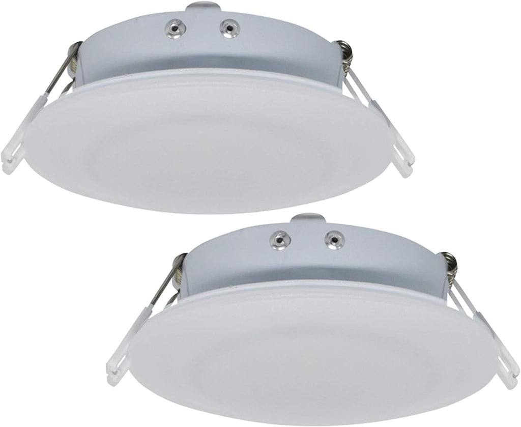 4.5Inch LED RV Puck Light Full Aluminum Recessed Ceiling Lights Pack of 6 D6229